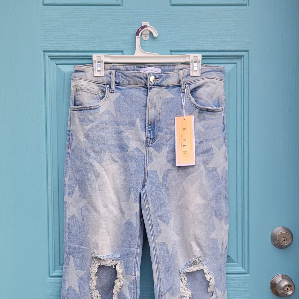 NWT Risen Jeans High Rise Star Sprint Jeans